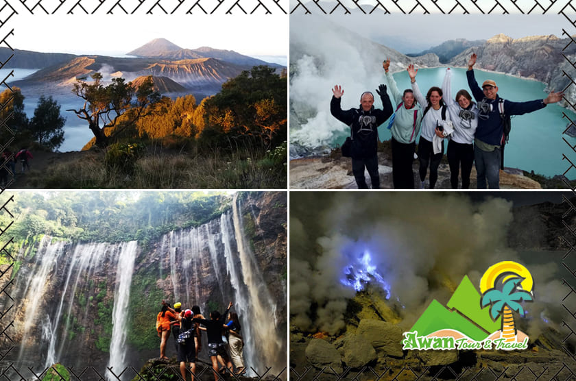 4 Day Tour from Bali to Tumpak Sewu Bromo Ijen Volcano