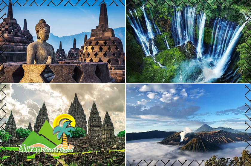 Mount Bromo Tumpak Sewu Yogyakarta Tour 4D3N from Surabaya